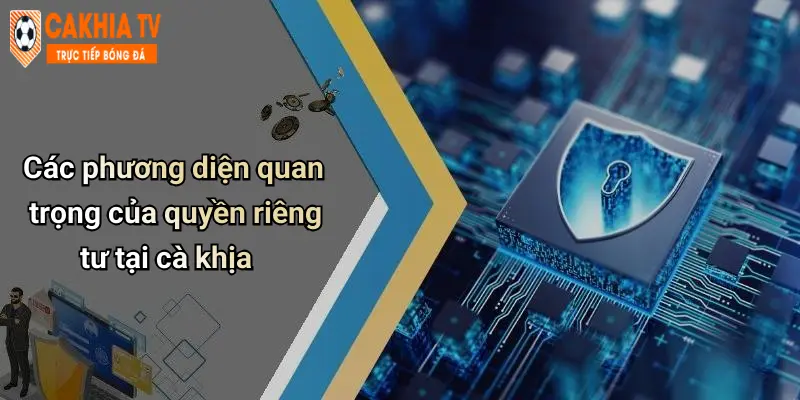 Các phương diện quan trọng của quyền riêng tư tại cà khịa