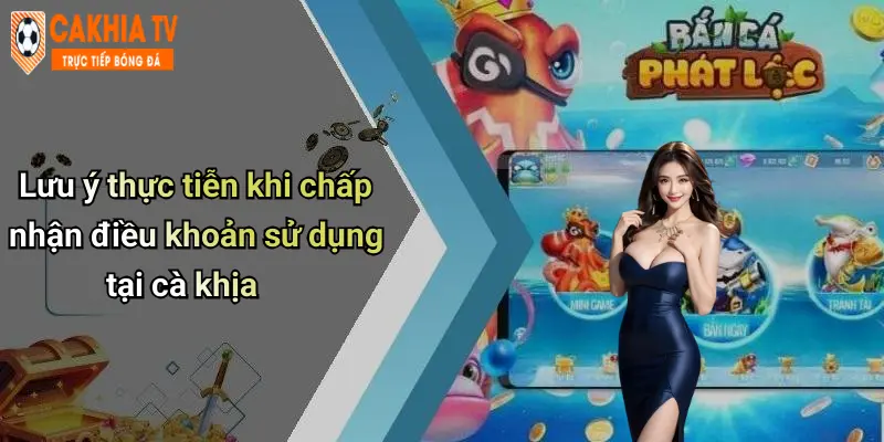Lưu ý thực tiễn khi chấp nhận điều khoản sử dụng tại cà khịa