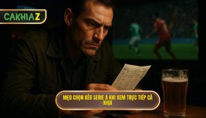 Mẹo chọn kèo Serie A khi xem trực tiếp Cà Khịa