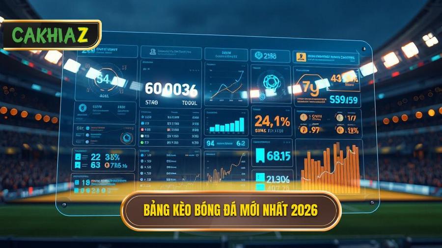 Tổng quan về Bảng kèo bóng đá mới nhất 2026