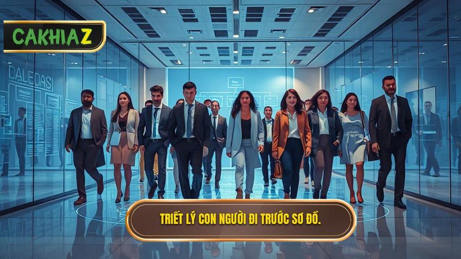 Triết lý cốt lõi: Con người đi trước, sơ đồ theo sau