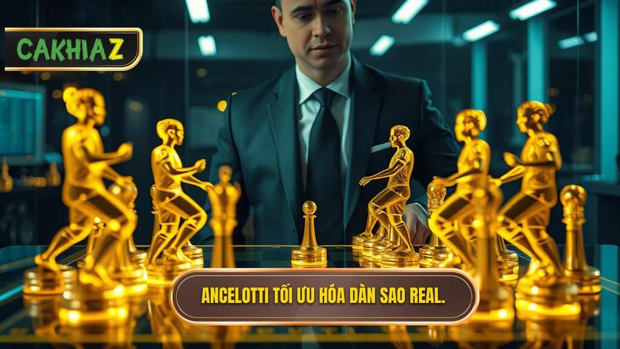 Phân tích sâu: Cách Ancelotti tối ưu hóa các ngôi sao