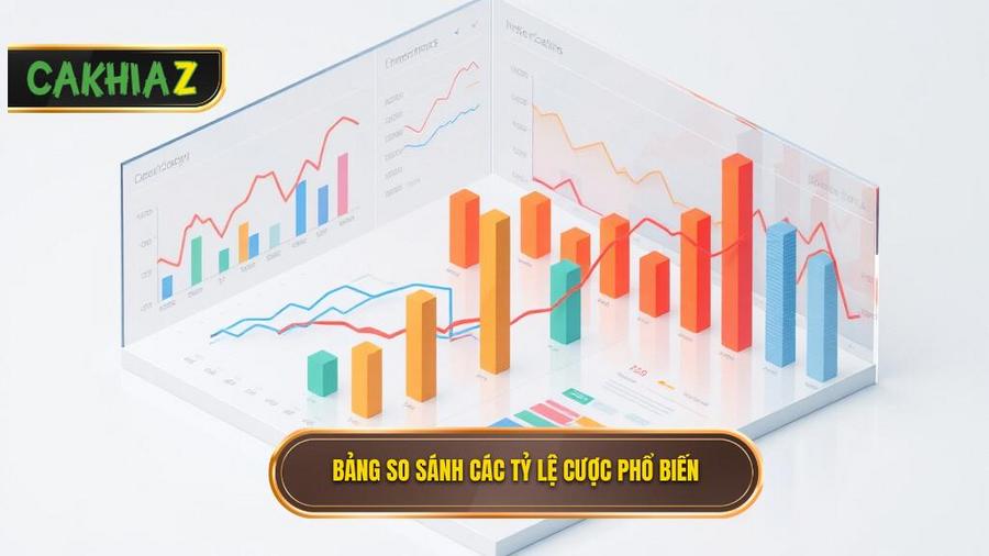 Bảng so sánh các loại tỷ lệ cược phổ biến