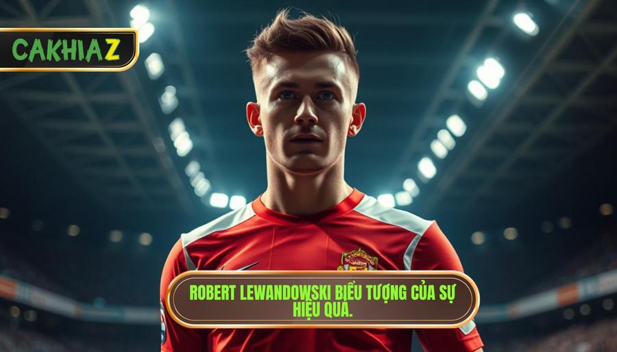 Robert Lewandowski biểu tượng của sự hiệu quả.