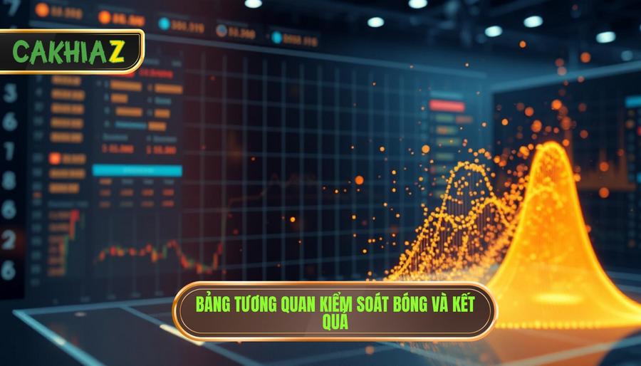Bảng tương quan kiểm soát bóng và kết quả