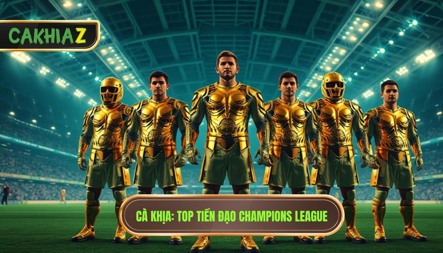 Top 5 tiền đạo cắm xuất sắc nhất Champions League mọi thời đại